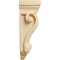 Ekena Millwork 4"W x 2 1/2"D x 7 1/2"H Cole Pilaster Wood Corbel, Maple CORW04X02X07COMA - alternate 4